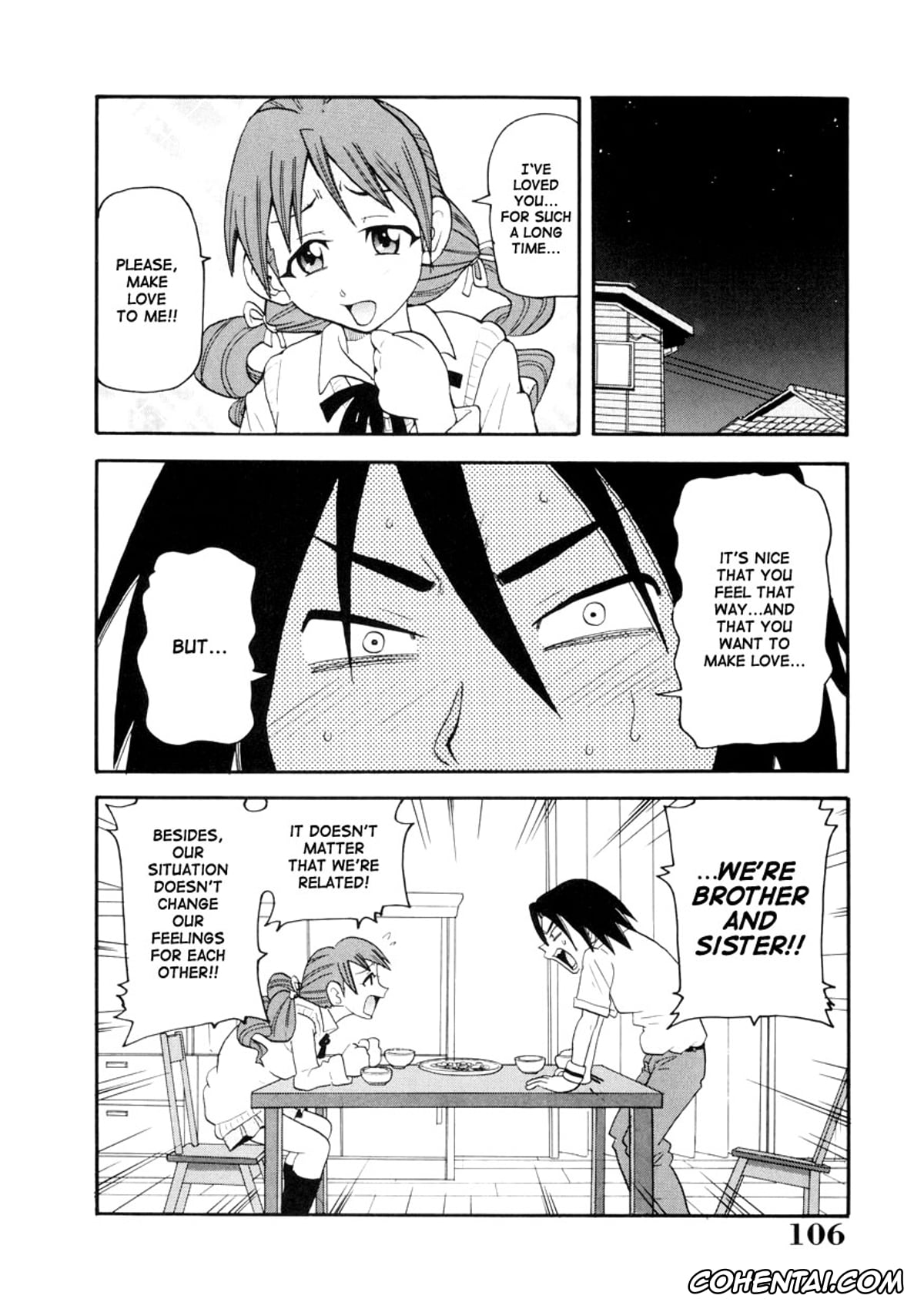 Manga xxx, Tankoubon xxx, Geki!! Monzetsu Operation, pagina 106