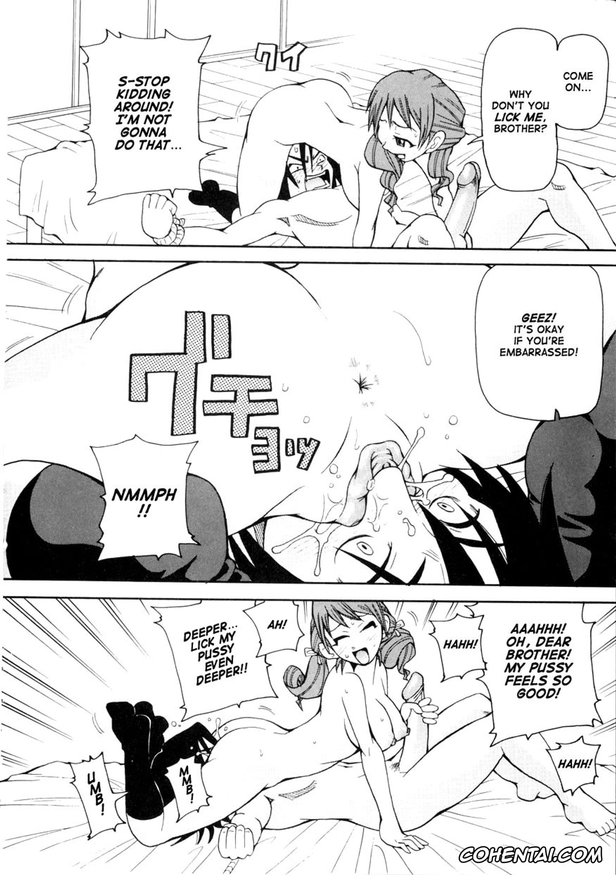 Manga xxx, Tankoubon xxx, Geki!! Monzetsu Operation, pagina 112