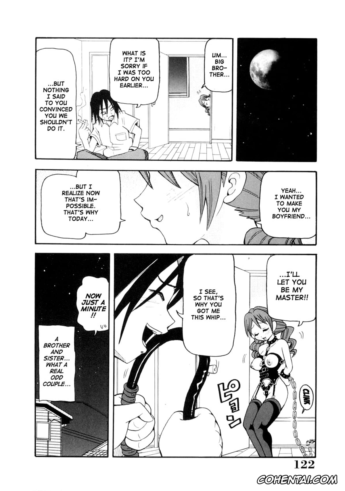 Manga porno, Tankoubon porno, Geki!! Monzetsu Operation, pagina 122