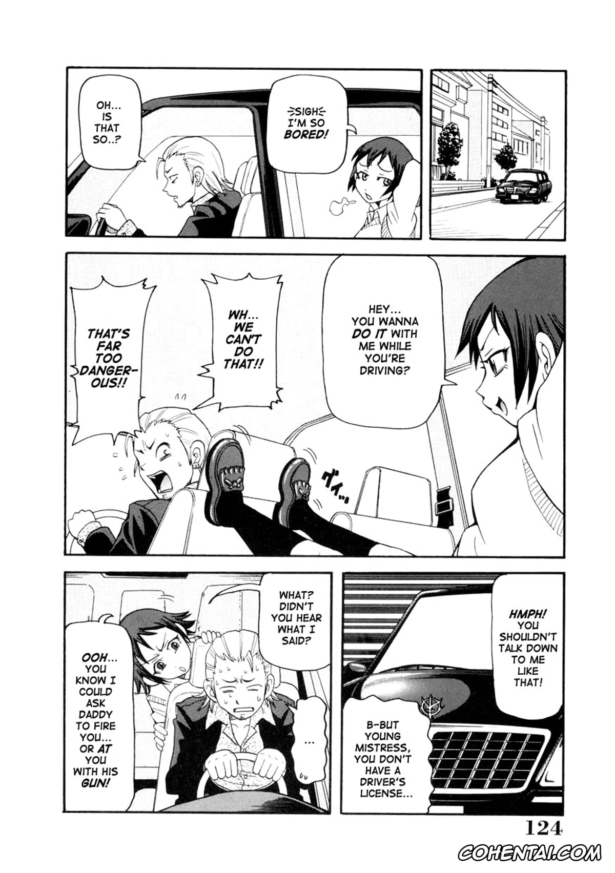 Manga xxx, Tankoubon xxx, Geki!! Monzetsu Operation, pagina 124