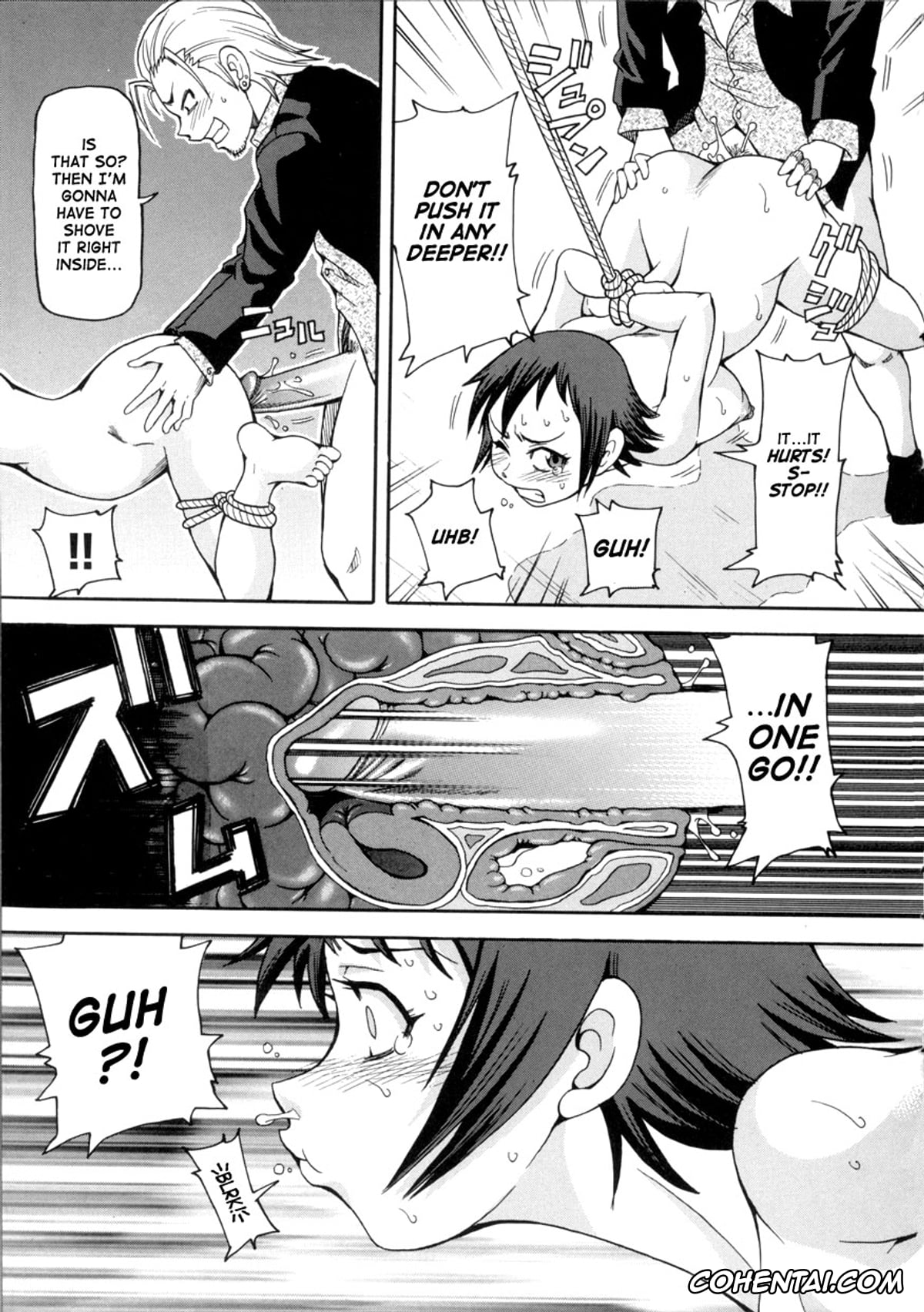 Manga hentai, Tankoubon hentai, Geki!! Monzetsu Operation, pagina 135
