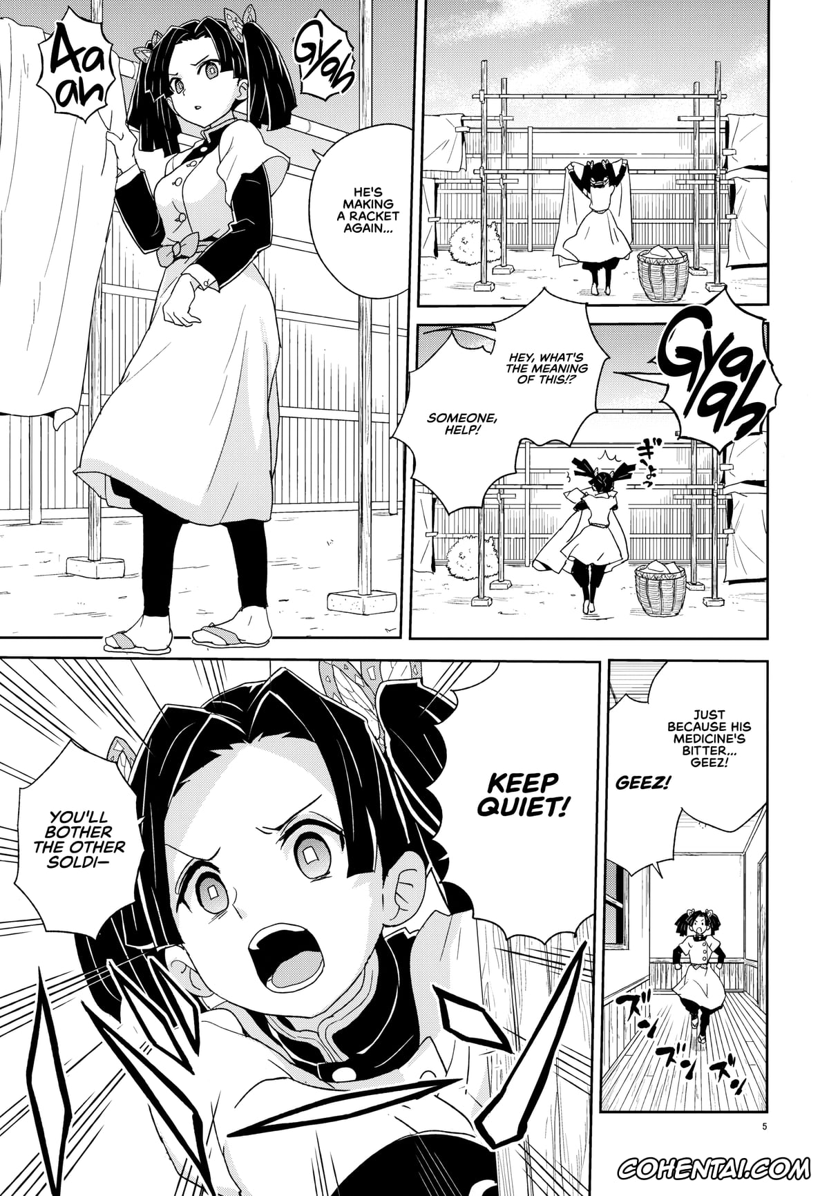 Kimetsu No Yaiba | Demon Slayer porno, Aoi Kanzaki porno, Zenitsu Agatsuma porno, Kanzaki Aoi-chan Arigatou Itsumo Atatakai Kango o Shite Kurete… (Kimetsu no Yaiba), pagina 5