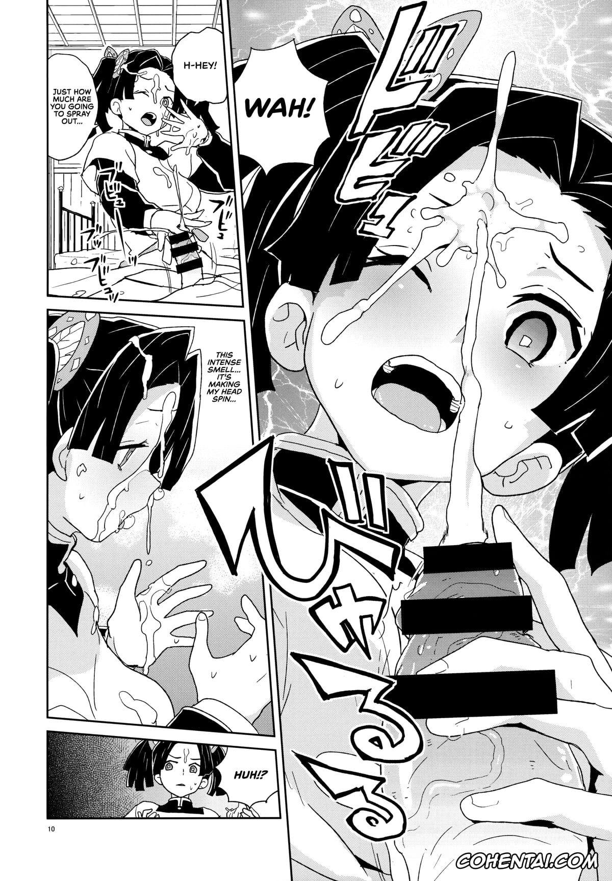 Kimetsu No Yaiba | Demon Slayer xxx, Aoi Kanzaki xxx, Zenitsu Agatsuma xxx, Kanzaki Aoi-chan Arigatou Itsumo Atatakai Kango o Shite Kurete… (Kimetsu no Yaiba), pagina 10