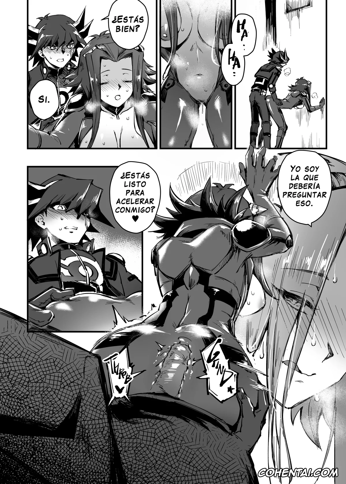 Yu-Gi-Oh! 5D’s xxx, Aki Izayoi xxx, Yusei Fudo xxx, MASK of D. (Yu-Gi-Oh! 5D’s), pagina 10