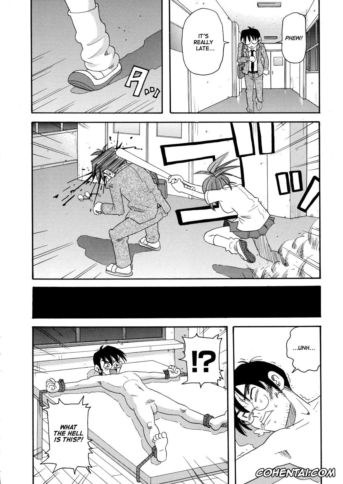 Manga porno, Tankoubon porno, Monzetsu Caligula Machine, pagina 11