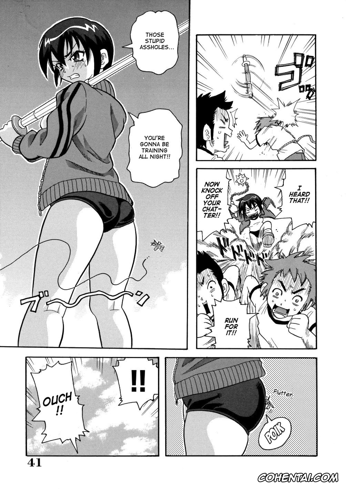 Manga porno, Tankoubon porno, Monzetsu Caligula Machine, pagina 44