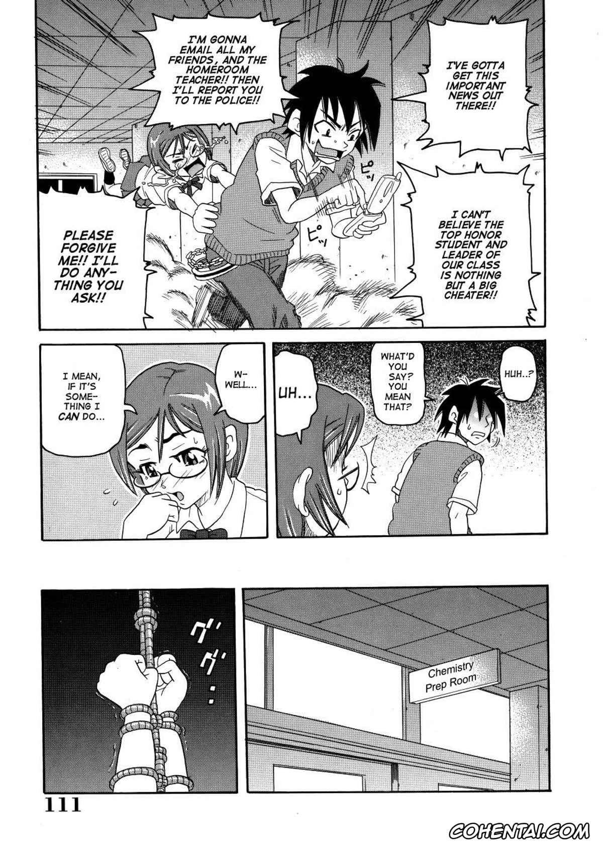 Manga hentai, Tankoubon hentai, Monzetsu Caligula Machine, pagina 114
