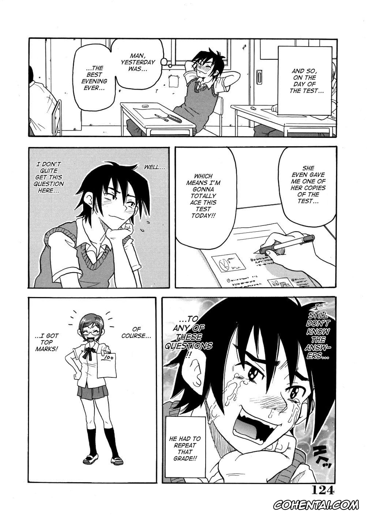 Manga xxx, Tankoubon xxx, Monzetsu Caligula Machine, pagina 127