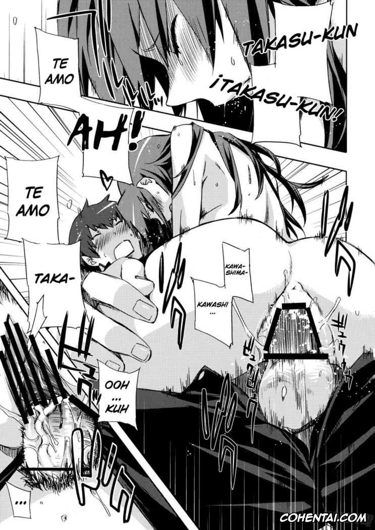 Toradora hentai, Ami Kawashima hentai, Ryuuji Takasu hentai, AmiEro! – amichan no eroihon! (Toradora!), pagina 18