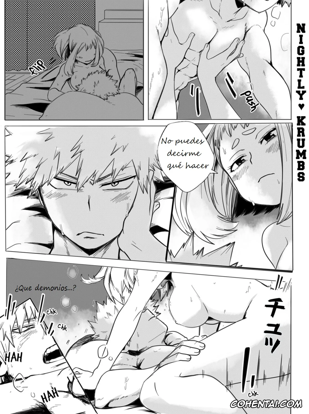 My Hero Academia | Boku No Hero Academia hentai, Katsuki Bakugou hentai, Ochako Uraraka hentai, NIGHTLY KRUMBS (Boku no Hero Academia), pagina 3