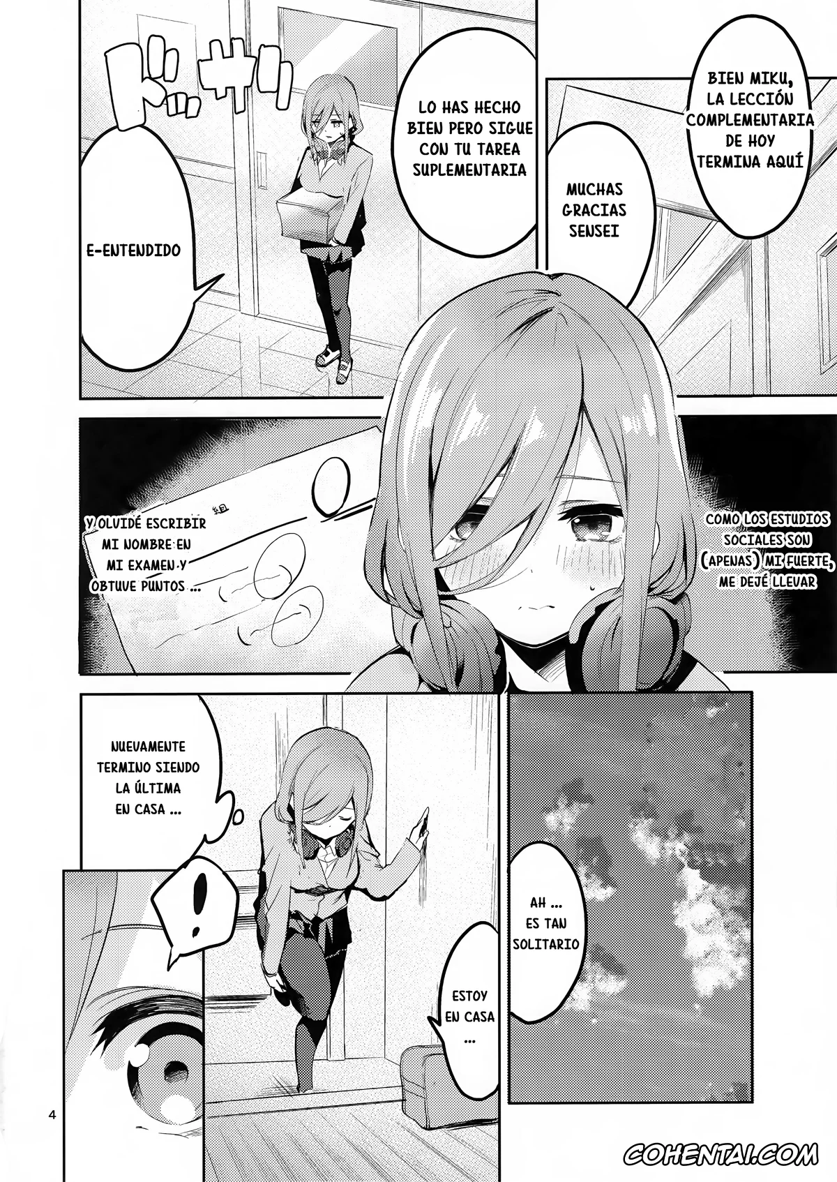Gotoubun No Hanayome | The Quintessential Quintuplets hentai, Fuutarou Uesugi hentai, Miku Nakano hentai, Miku no Baai (Gotoubun no Hanayome), pagina 3