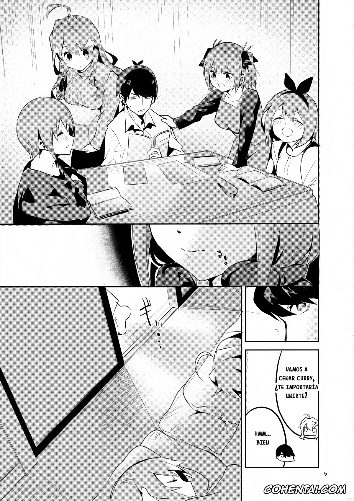 Gotoubun No Hanayome | The Quintessential Quintuplets xxx, Fuutarou Uesugi xxx, Miku Nakano xxx, Miku no Baai (Gotoubun no Hanayome), pagina 4
