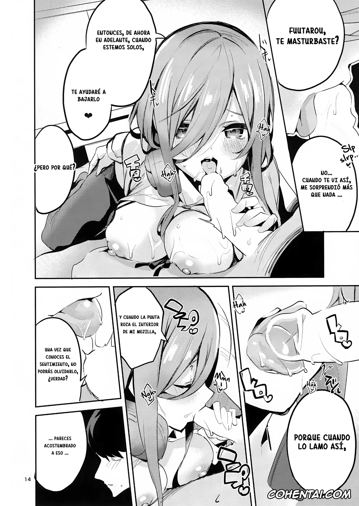 Gotoubun No Hanayome | The Quintessential Quintuplets xxx, Fuutarou Uesugi xxx, Miku Nakano xxx, Miku no Baai (Gotoubun no Hanayome), pagina 13