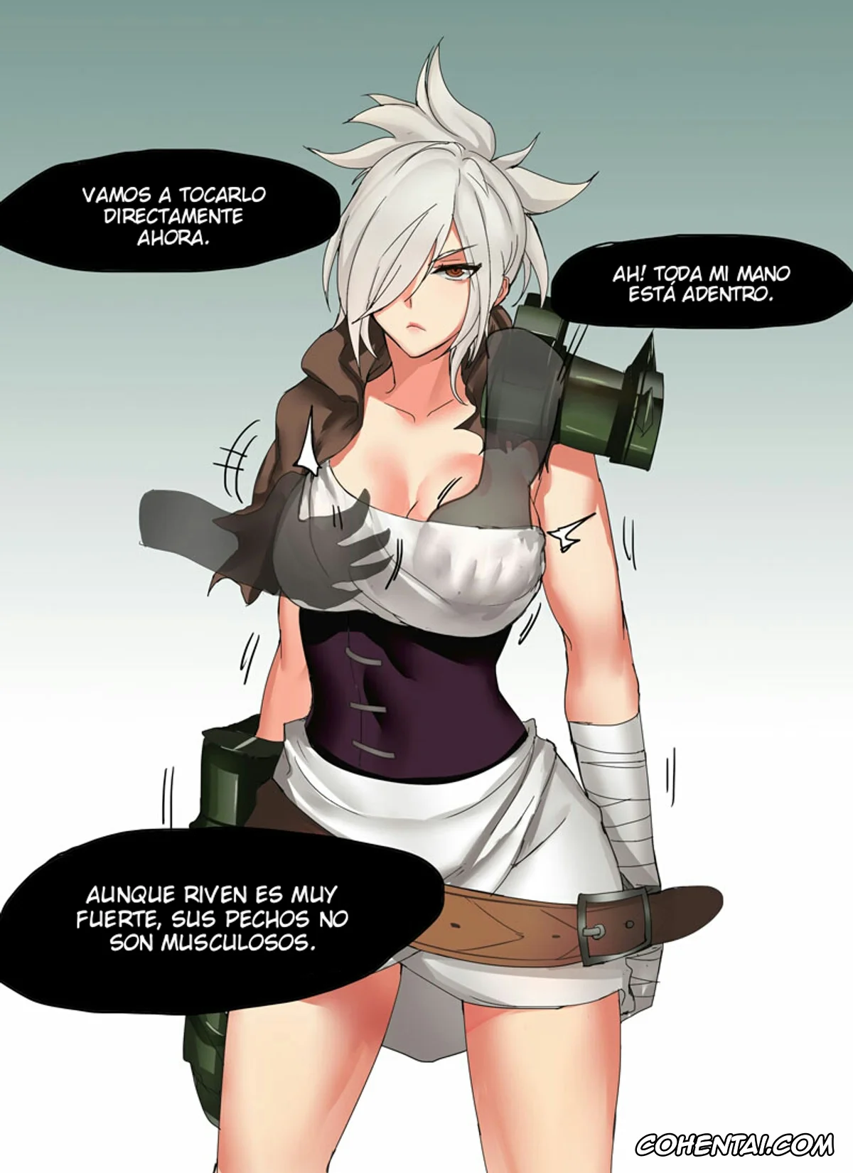 League of Legends hentai, Irelia hentai, Riven hentai, Endurance Test Irelia & Riven (League of Legends), pagina 9