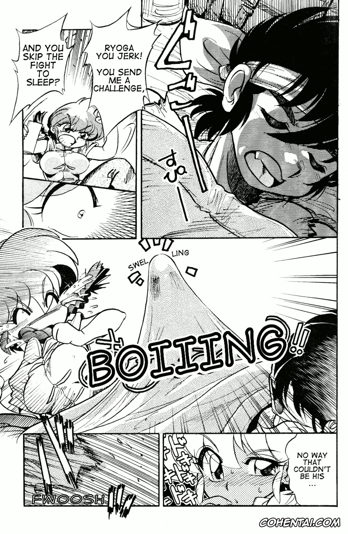 Ranma 1/2 hentai, Ranma Saotome hentai, Ryoga Hibiki hentai, Ukyo Kuonji hentai, Okonomi Yaki Teishoku «Tokumori» Koi Kuchi (Ranma 1/2), pagina 6