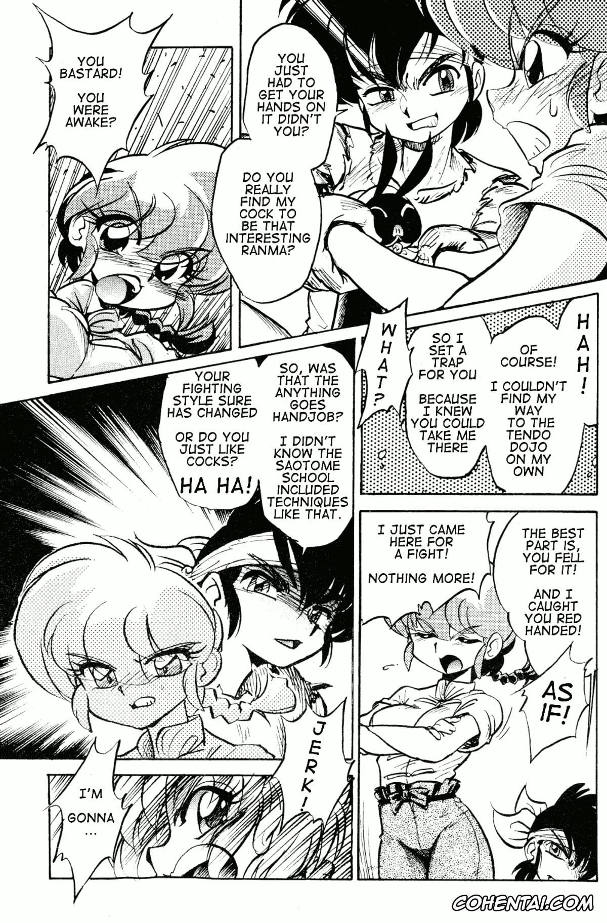 Ranma 1/2 porno, Ranma Saotome porno, Ryoga Hibiki porno, Ukyo Kuonji porno, Okonomi Yaki Teishoku «Tokumori» Koi Kuchi (Ranma 1/2), pagina 8