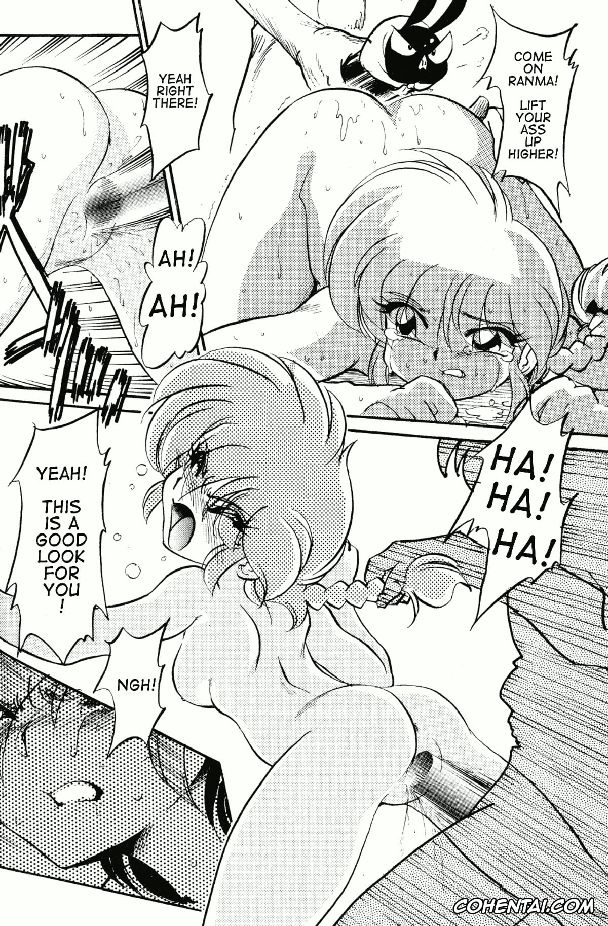 Ranma 1/2 hentai, Ranma Saotome hentai, Ryoga Hibiki hentai, Ukyo Kuonji hentai, Okonomi Yaki Teishoku «Tokumori» Koi Kuchi (Ranma 1/2), pagina 15