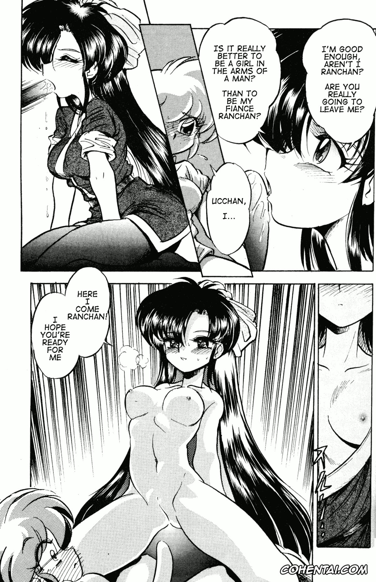 Ranma 1/2 xxx, Ranma Saotome xxx, Ryoga Hibiki xxx, Ukyo Kuonji xxx, Okonomi Yaki Teishoku «Tokumori» Koi Kuchi (Ranma 1/2), pagina 22