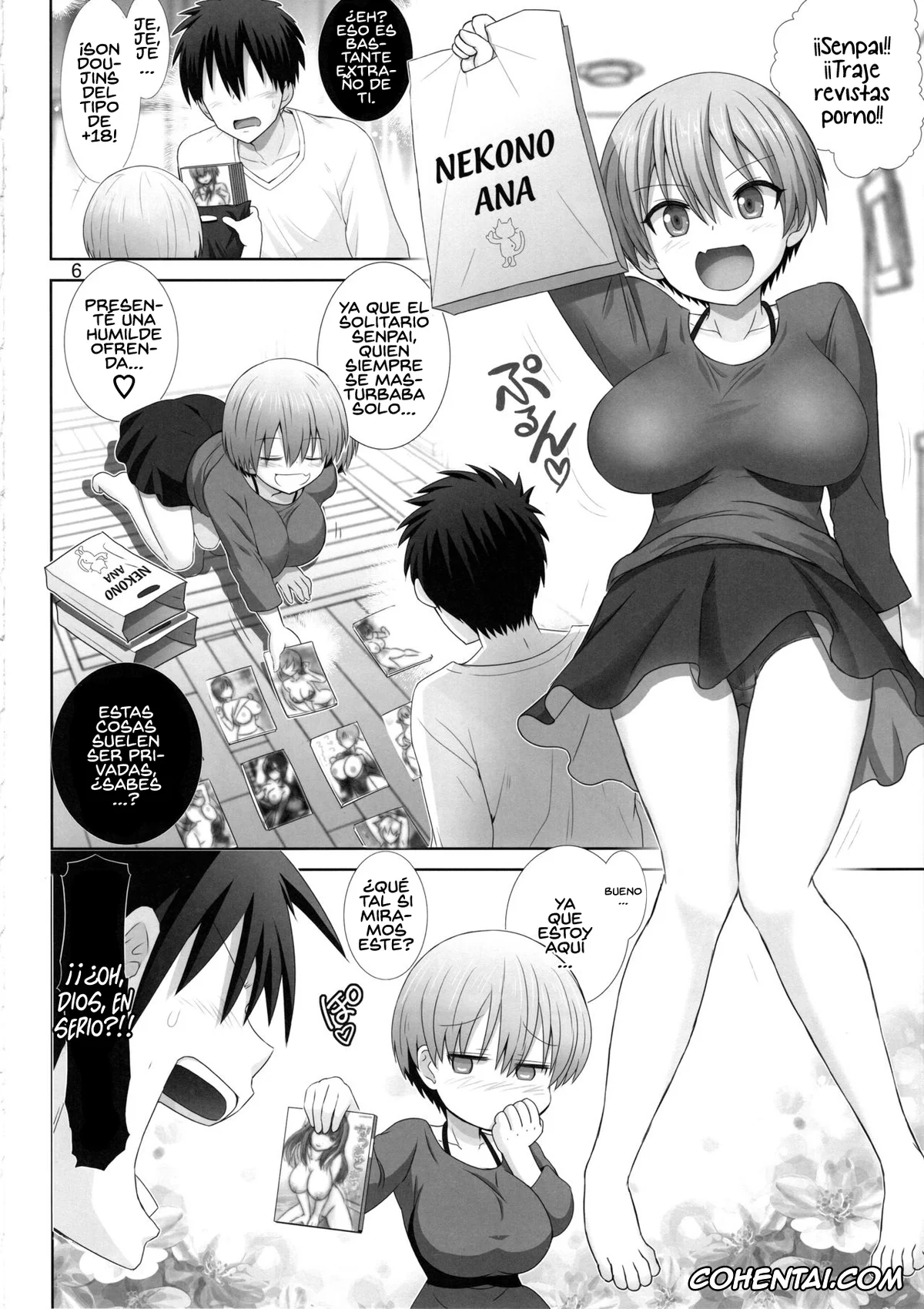 Uzaki-chan wa Asobitai! porno, Hana Uzaki porno, Shinichi Sakurai porno, Uzaki chan wa pakori tai! (Uzaki-chan wa Asobitai!), pagina 5