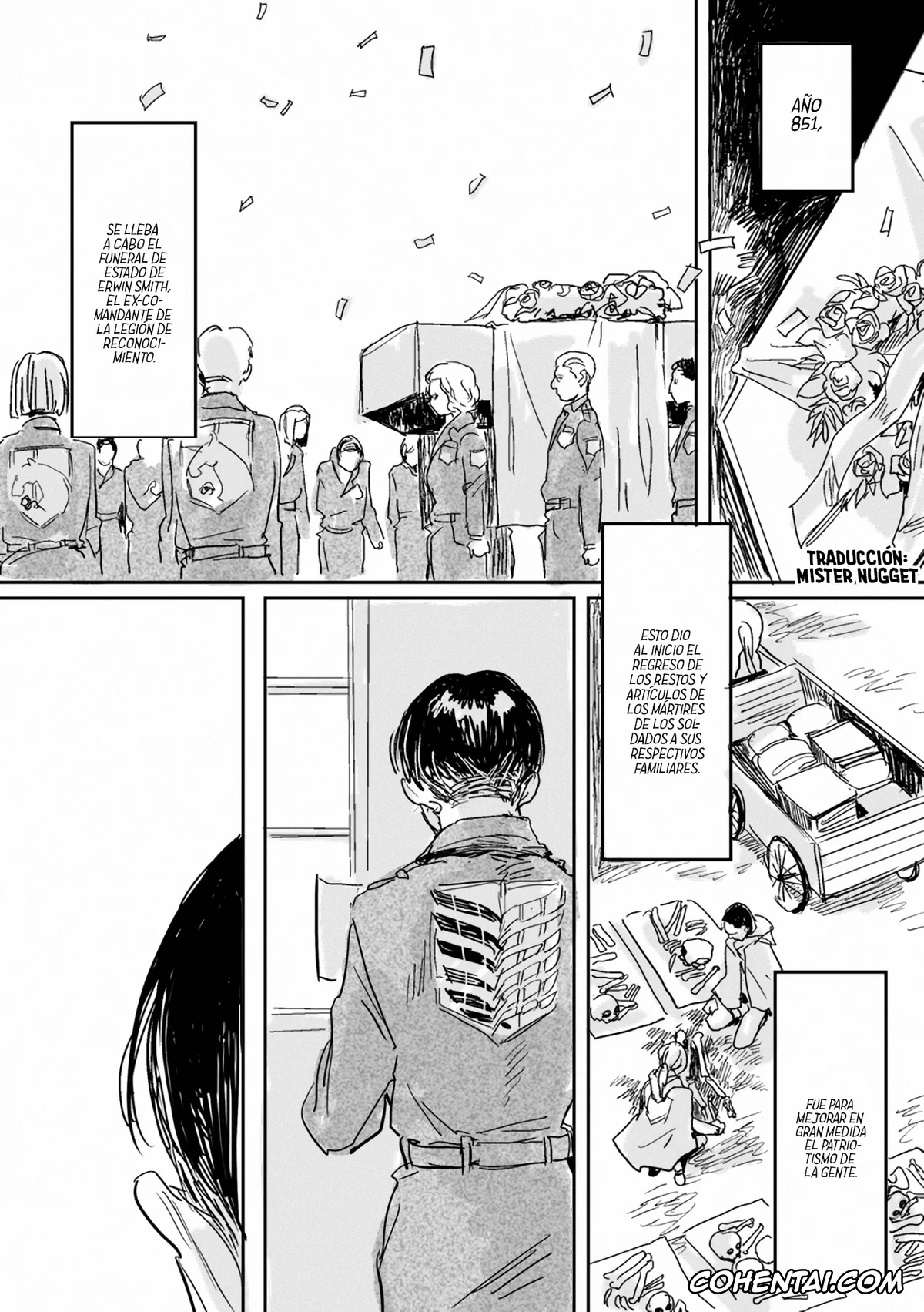 Shingeki No Kyojin | Attack On Titan porno, Levi Ackerman porno, Petra Ral porno, Estrella Diurna Inivisble Doujinshi – (Shingeki no Kyojin), pagina 2