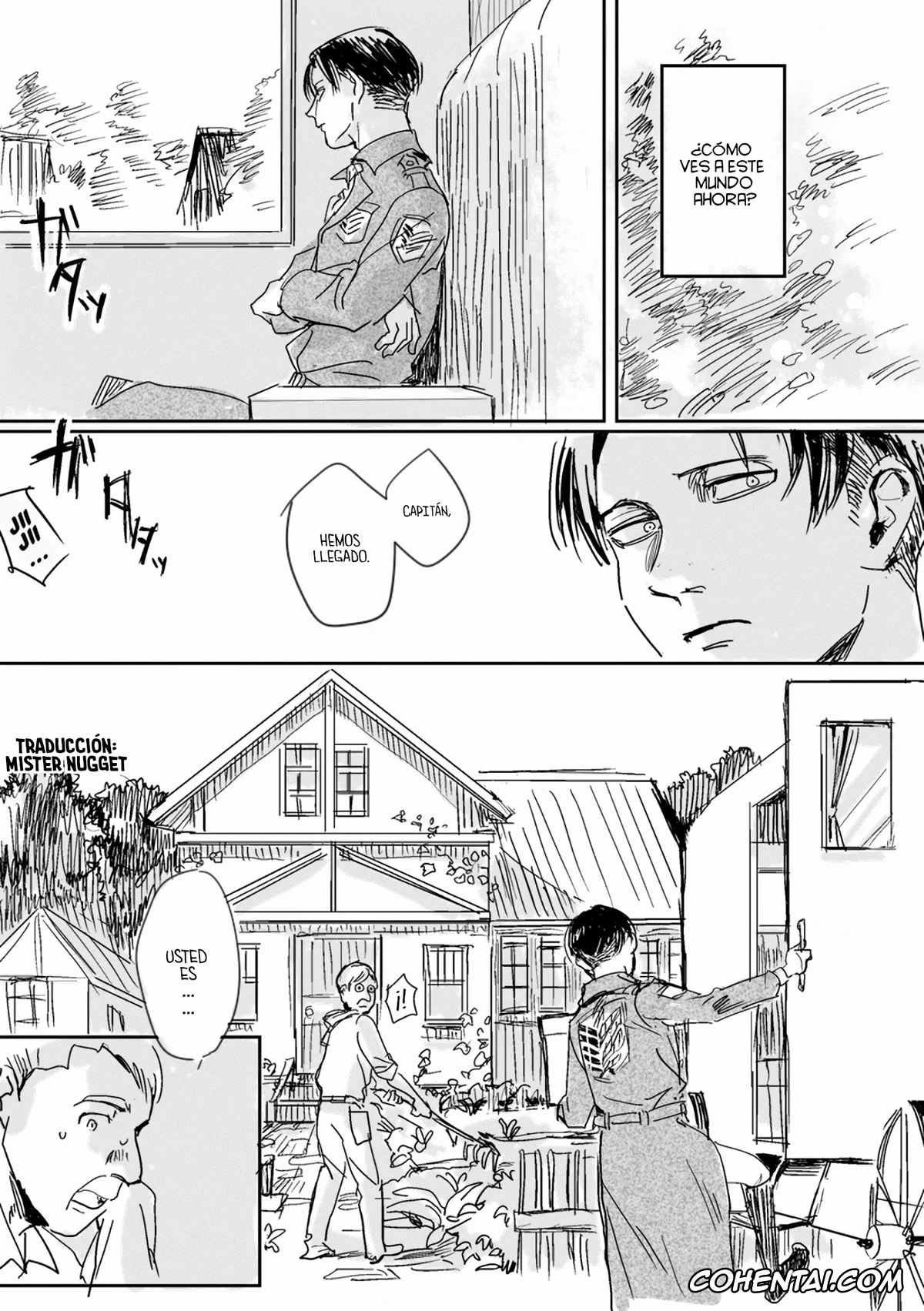 Shingeki No Kyojin | Attack On Titan porno, Levi Ackerman porno, Petra Ral porno, Estrella Diurna Inivisble Doujinshi – (Shingeki no Kyojin), pagina 5