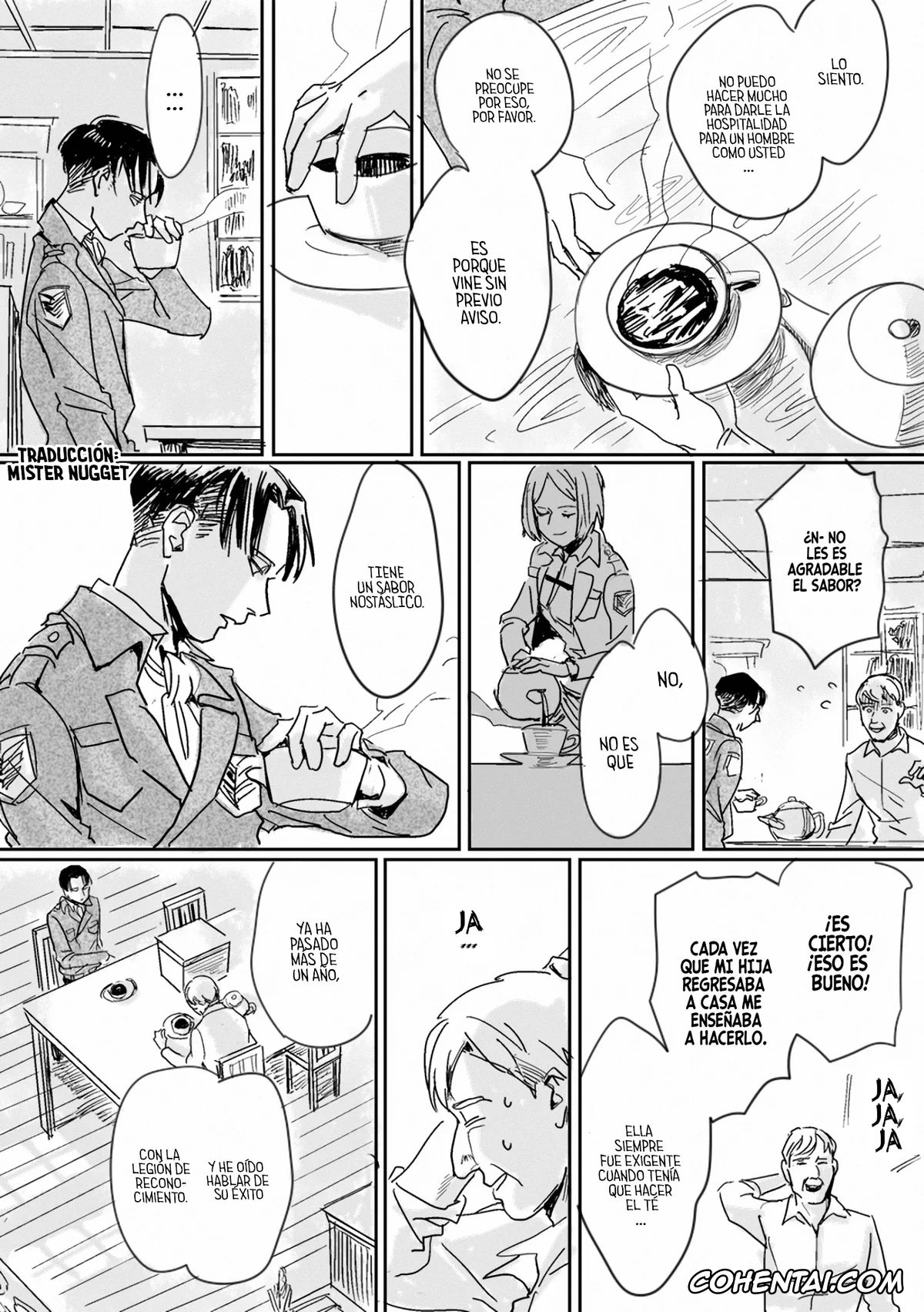 Shingeki No Kyojin | Attack On Titan hentai, Levi Ackerman hentai, Petra Ral hentai, Estrella Diurna Inivisble Doujinshi – (Shingeki no Kyojin), pagina 6