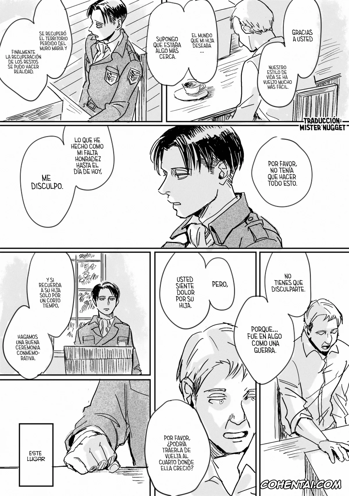 Shingeki No Kyojin | Attack On Titan xxx, Levi Ackerman xxx, Petra Ral xxx, Estrella Diurna Inivisble Doujinshi – (Shingeki no Kyojin), pagina 7