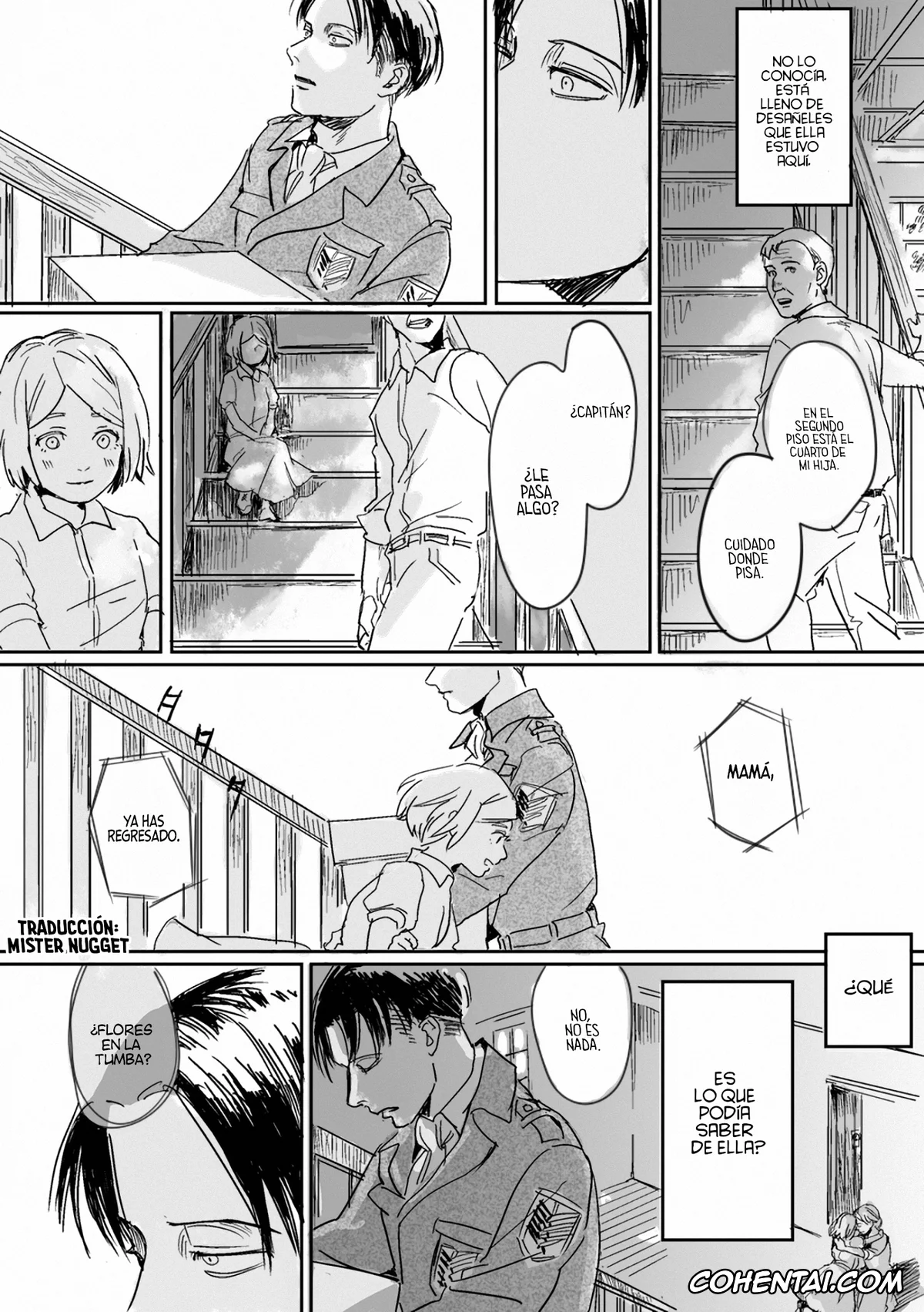 Shingeki No Kyojin | Attack On Titan porno, Levi Ackerman porno, Petra Ral porno, Estrella Diurna Inivisble Doujinshi – (Shingeki no Kyojin), pagina 8