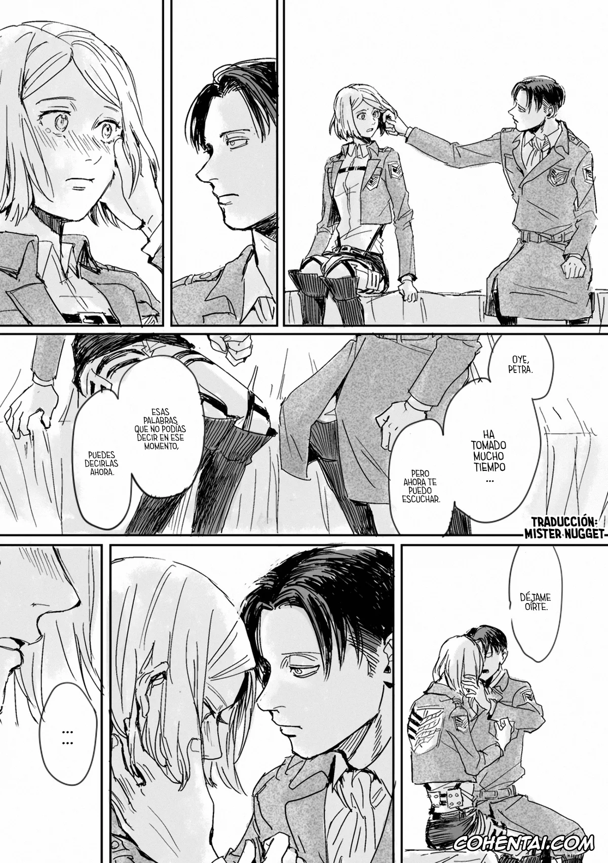 Shingeki No Kyojin | Attack On Titan porno, Levi Ackerman porno, Petra Ral porno, Estrella Diurna Inivisble Doujinshi – (Shingeki no Kyojin), pagina 20