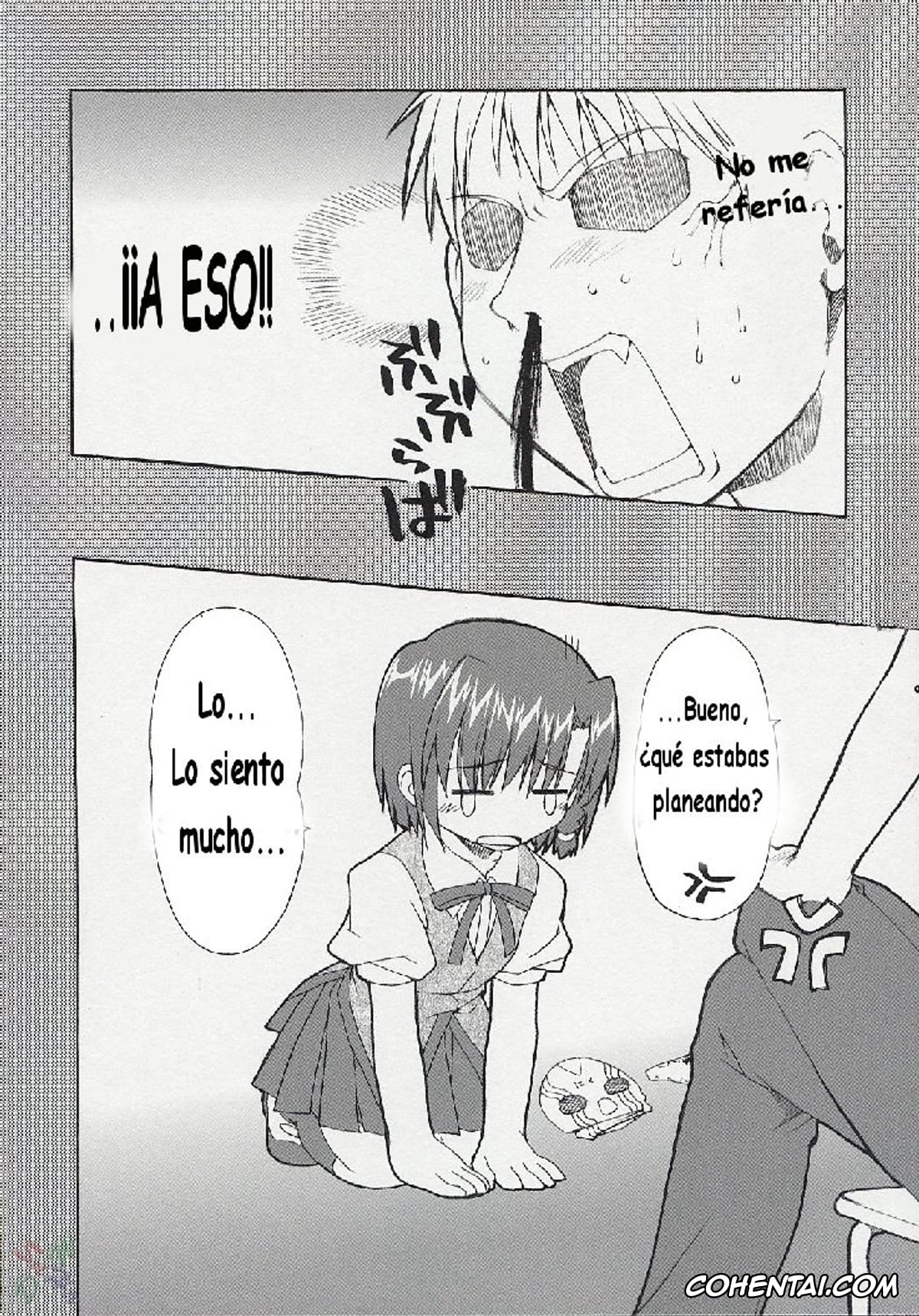 School Rumble hentai, Karen Ichijou hentai, Hatenkou Shoujo Dojibiron PINK (School Rumble), pagina 6