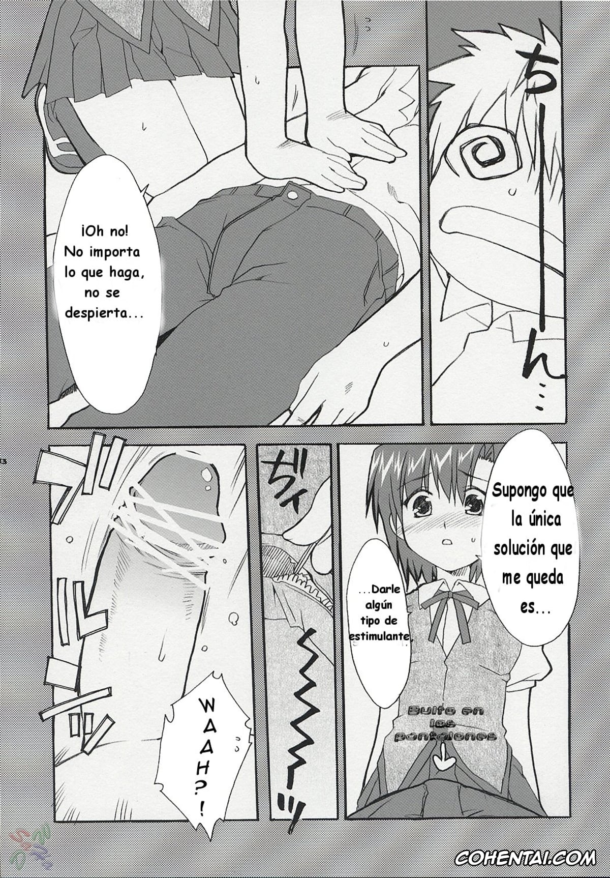 School Rumble porno, Karen Ichijou porno, Hatenkou Shoujo Dojibiron PINK (School Rumble), pagina 11