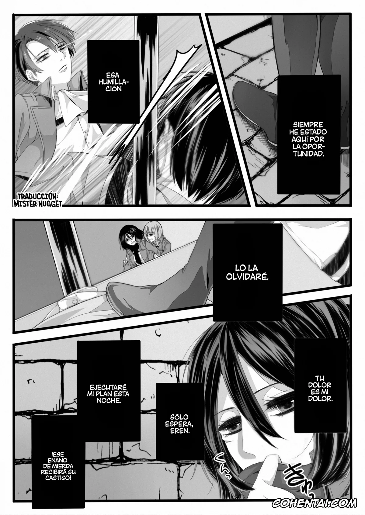 Shingeki No Kyojin | Attack On Titan porno, Hange Zoe porno, Mikasa Ackerman porno, Shikarubeki Mukui o Ataeru Tatta Hitotsu no Houhou (Shingeki no Kyojin), pagina 2