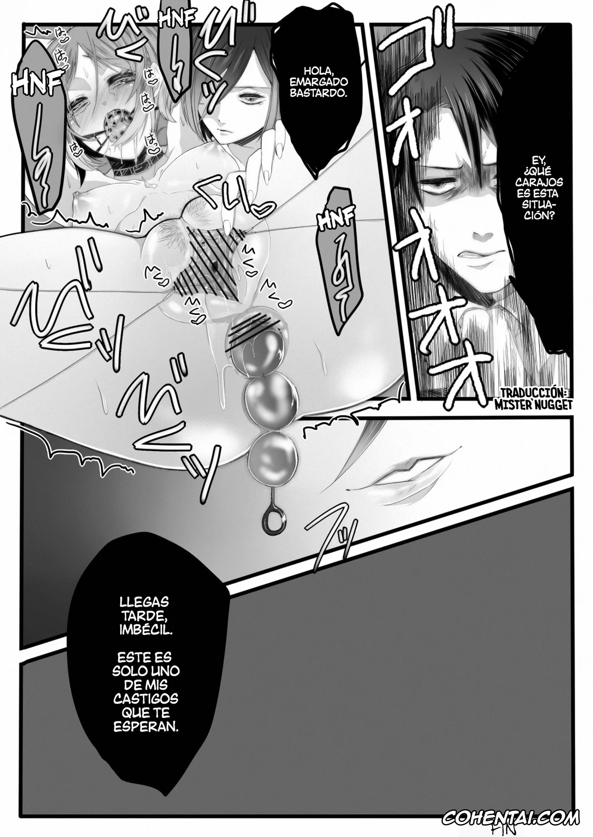 Shingeki No Kyojin | Attack On Titan porno, Hange Zoe porno, Mikasa Ackerman porno, Shikarubeki Mukui o Ataeru Tatta Hitotsu no Houhou (Shingeki no Kyojin), pagina 11