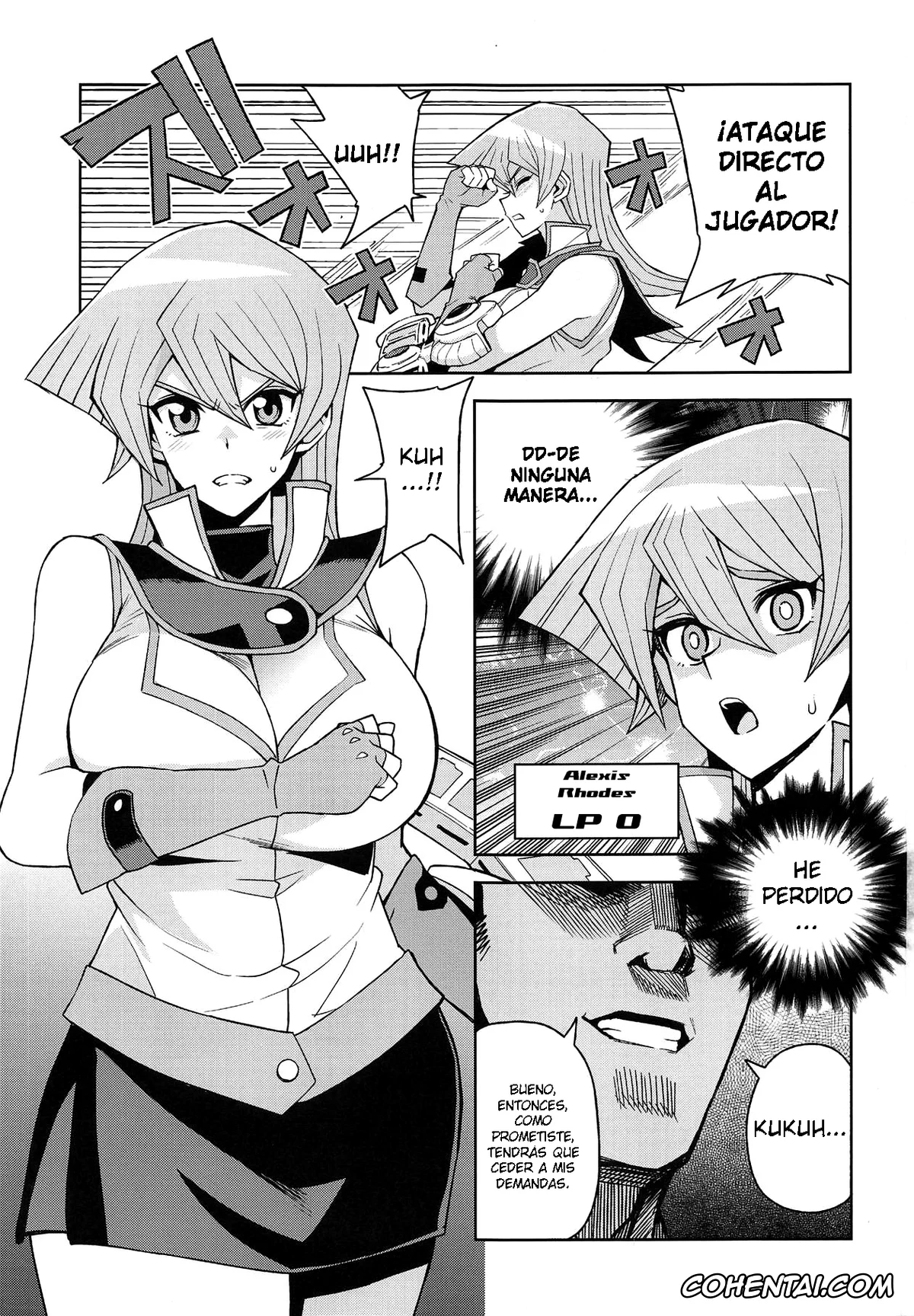 Yu-Gi-Oh! GX porno, Alexis Rhodes | Asuka Tenjouin porno, XXX ni Haiboku Shita Kettousha (Yu-Gi-Oh! GX), pagina 2