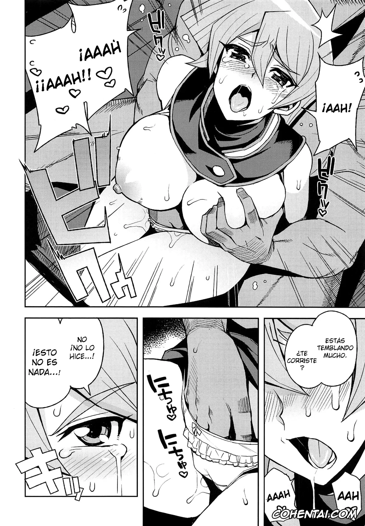 Yu-Gi-Oh! GX hentai, Alexis Rhodes | Asuka Tenjouin hentai, XXX ni Haiboku Shita Kettousha (Yu-Gi-Oh! GX), pagina 9