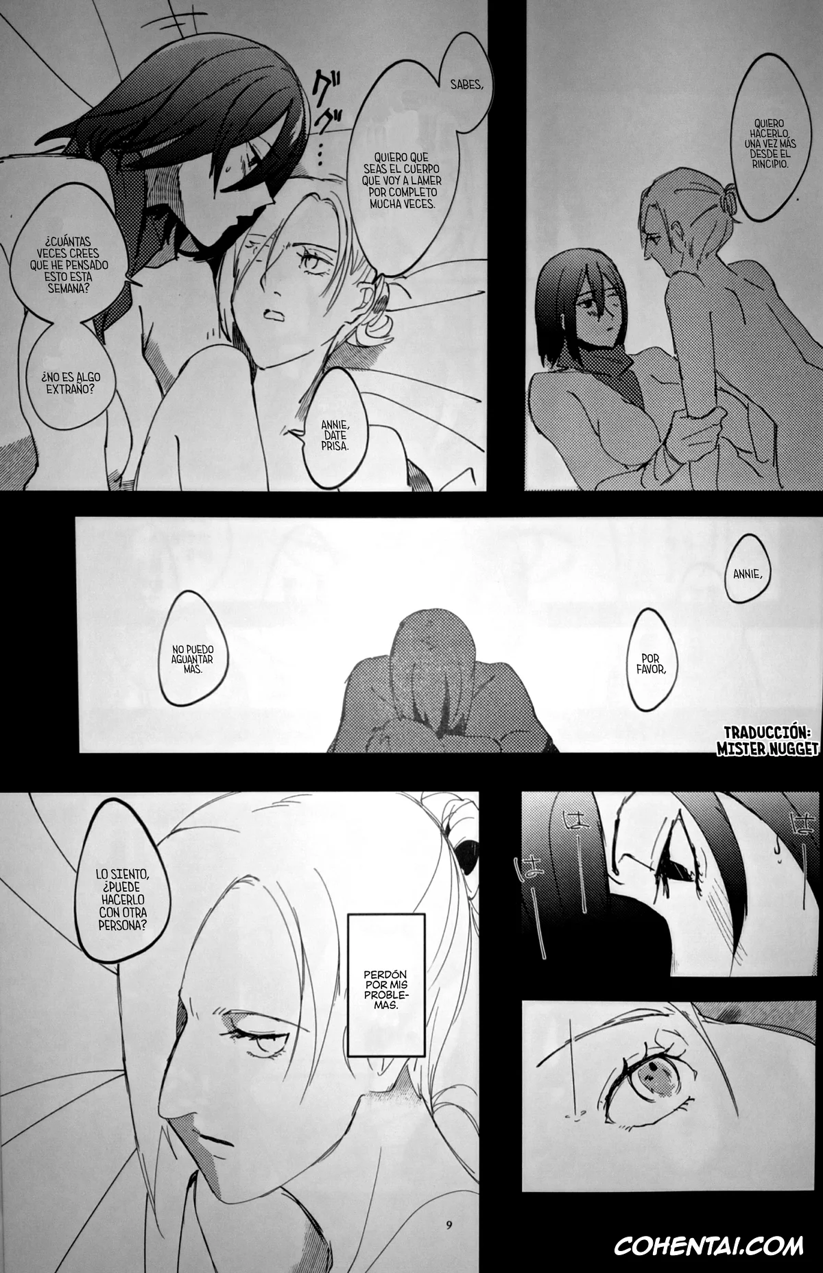 Shingeki No Kyojin | Attack On Titan porno, Annie Leonhart porno, Mikasa Ackerman porno, Gukou (Shingeki no Kyojin), pagina 8