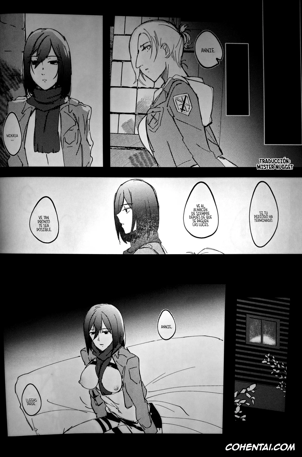 Shingeki No Kyojin | Attack On Titan hentai, Annie Leonhart hentai, Mikasa Ackerman hentai, Gukou (Shingeki no Kyojin), pagina 9