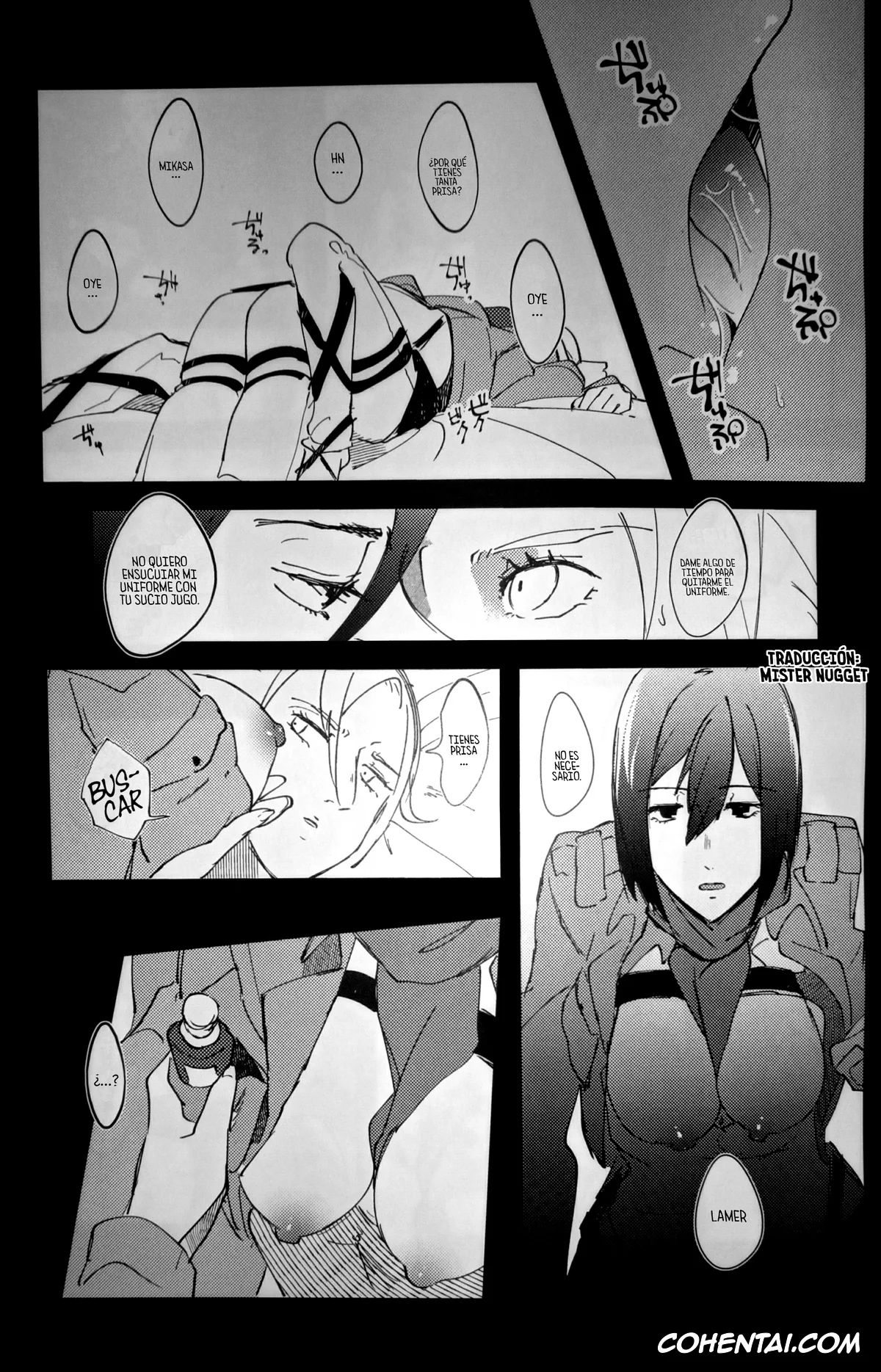 Shingeki No Kyojin | Attack On Titan xxx, Annie Leonhart xxx, Mikasa Ackerman xxx, Gukou (Shingeki no Kyojin), pagina 10