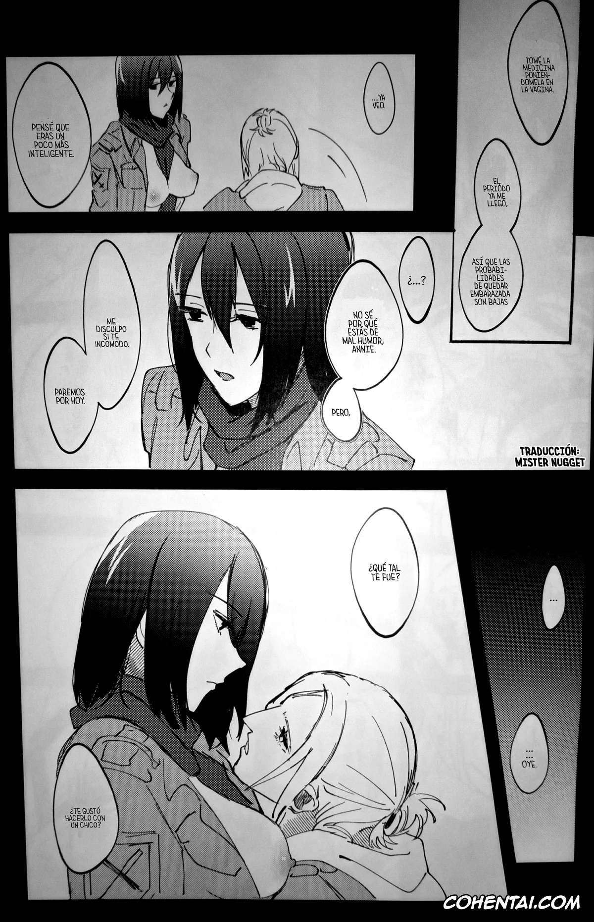 Shingeki No Kyojin | Attack On Titan hentai, Annie Leonhart hentai, Mikasa Ackerman hentai, Gukou (Shingeki no Kyojin), pagina 12