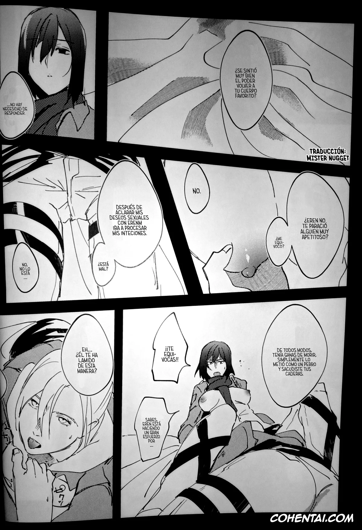 Shingeki No Kyojin | Attack On Titan xxx, Annie Leonhart xxx, Mikasa Ackerman xxx, Gukou (Shingeki no Kyojin), pagina 13