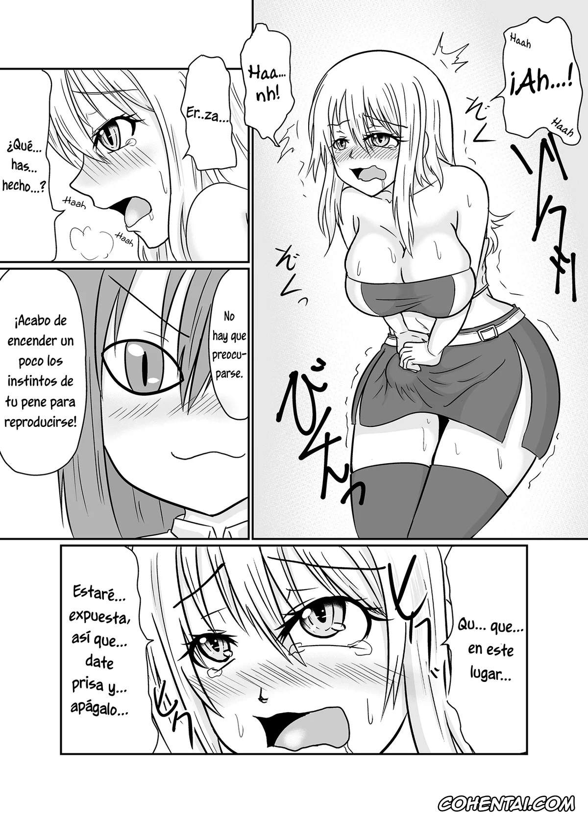 Fairy Tail hentai, Erza Scarlet hentai, Lucy Heartfilia hentai, Wendy Marvell hentai, Futanalink III (Fairy Tail), pagina 6