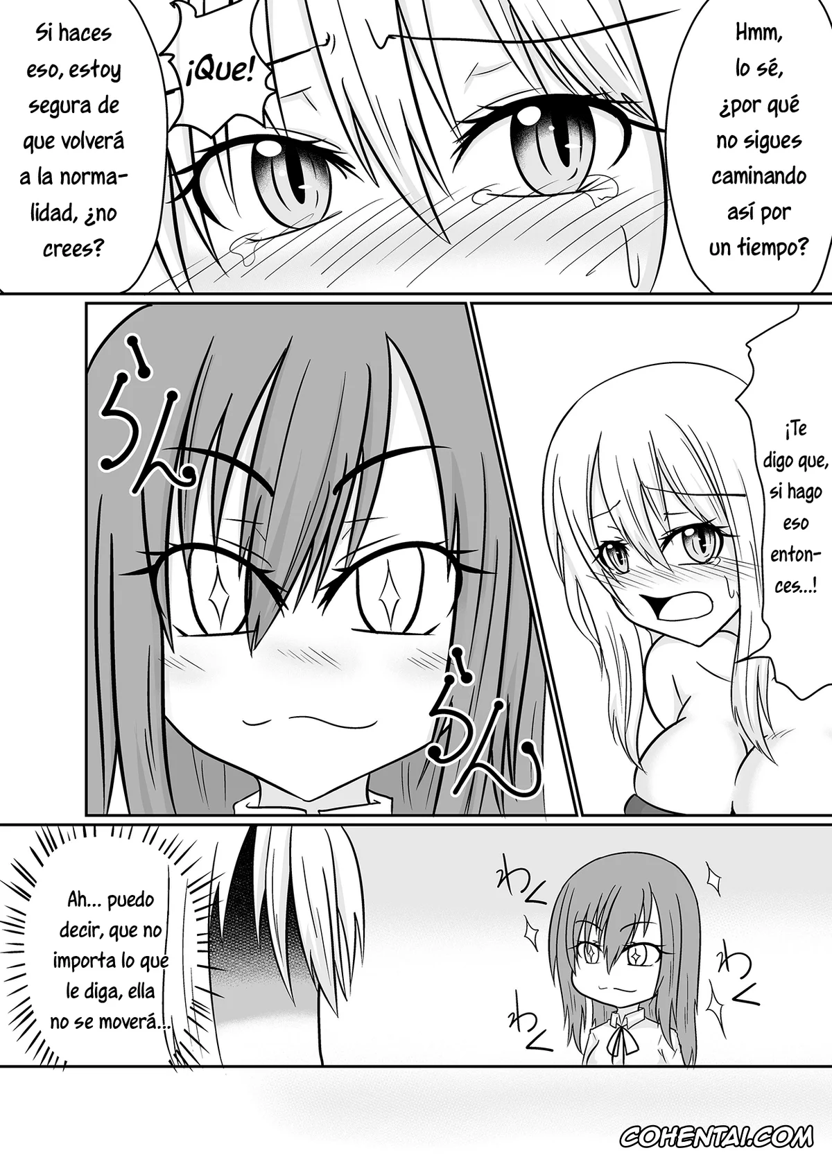 Fairy Tail xxx, Erza Scarlet xxx, Lucy Heartfilia xxx, Wendy Marvell xxx, Futanalink III (Fairy Tail), pagina 7