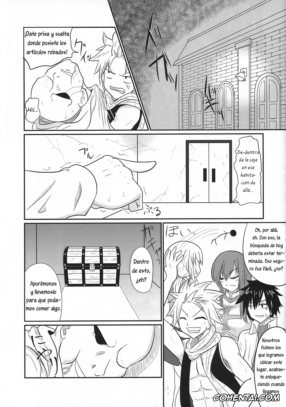 Fairy Tail xxx, Erza Scarlet xxx, Levy Mcgarden xxx, Lucy Heartfilia xxx, Futana-LINK! IV (Fairy Tail), pagina 4