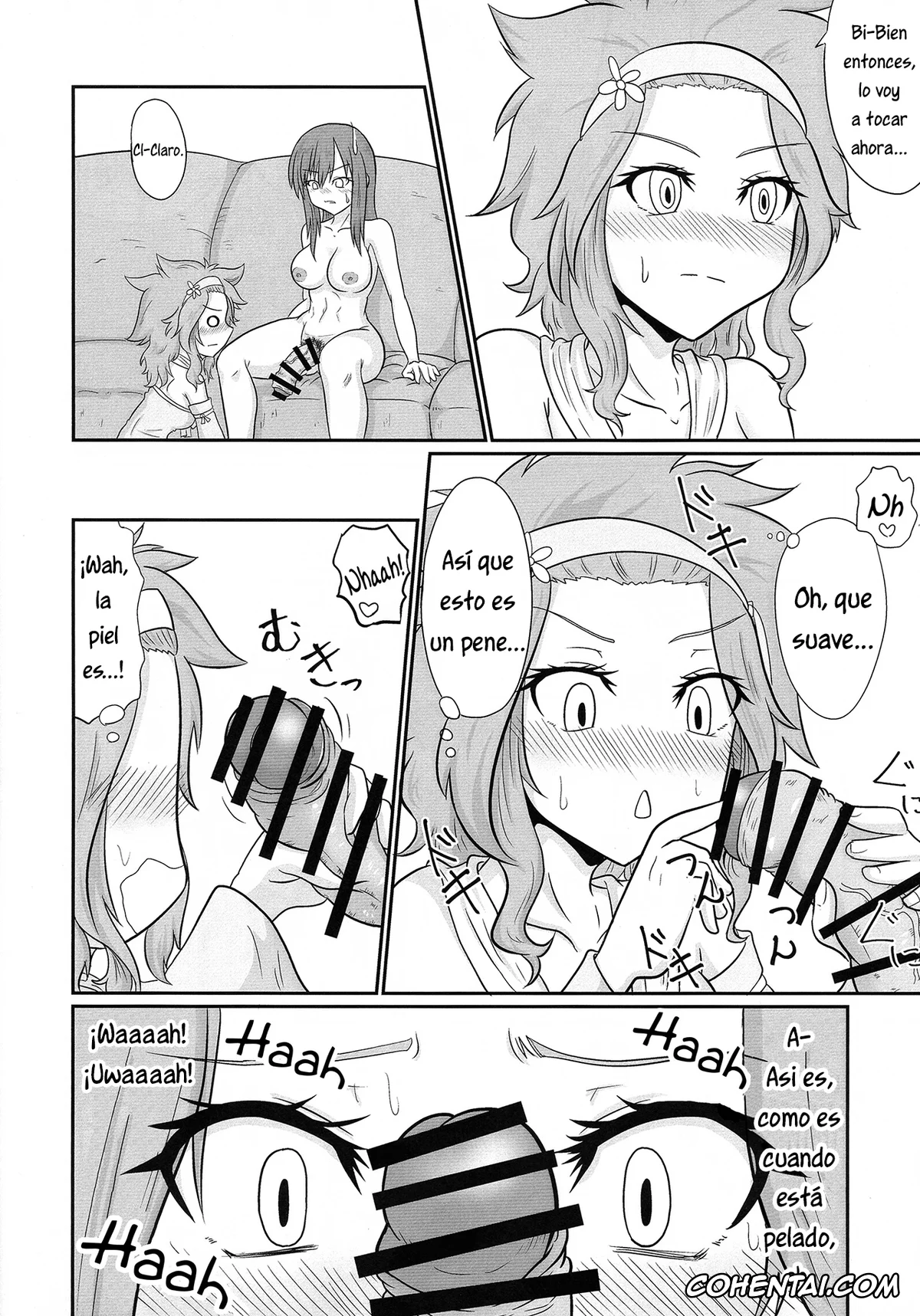 Fairy Tail xxx, Erza Scarlet xxx, Levy Mcgarden xxx, Lucy Heartfilia xxx, Futana-LINK! IV (Fairy Tail), pagina 25