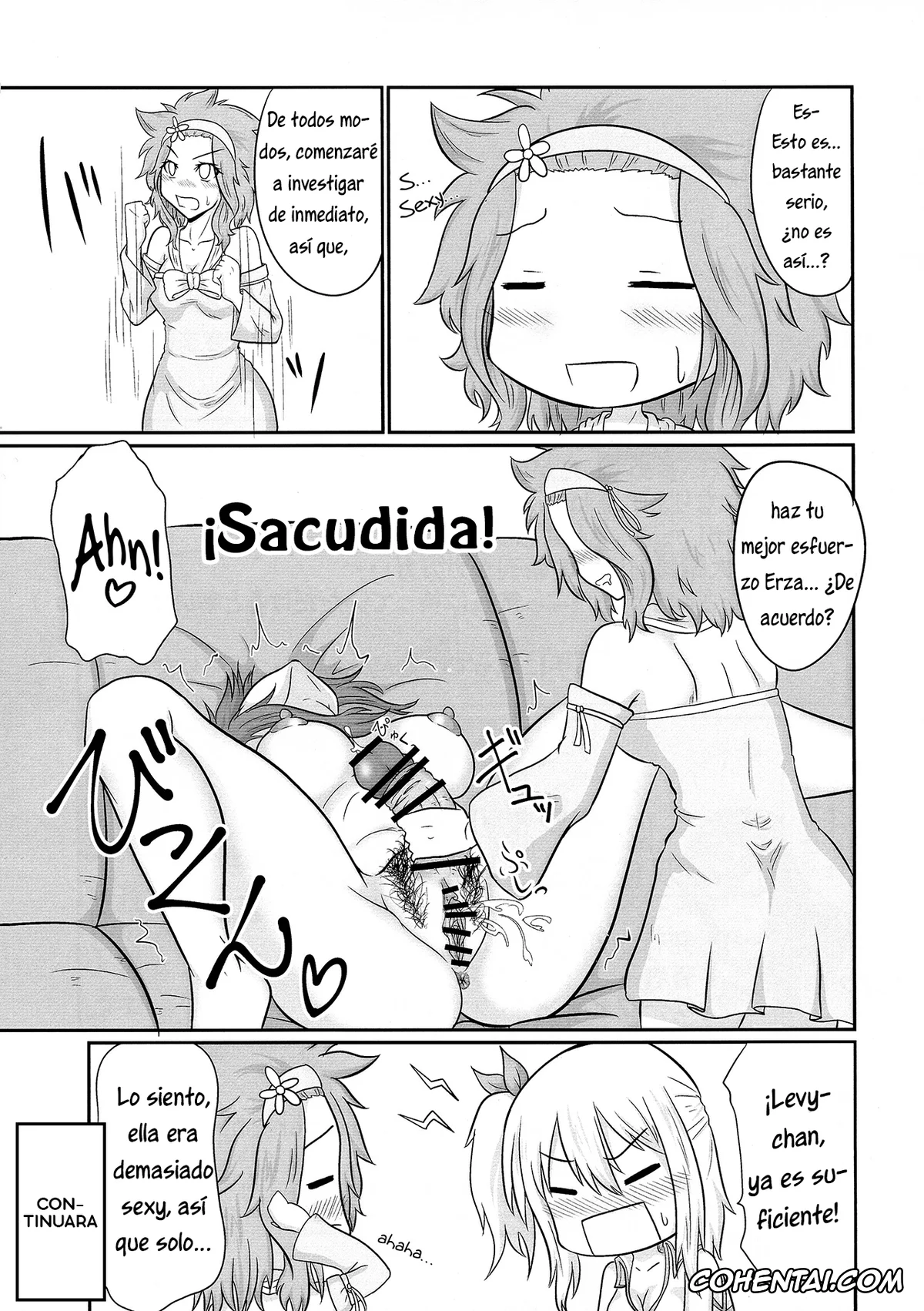 Fairy Tail hentai, Erza Scarlet hentai, Levy Mcgarden hentai, Lucy Heartfilia hentai, Futana-LINK! IV (Fairy Tail), pagina 30