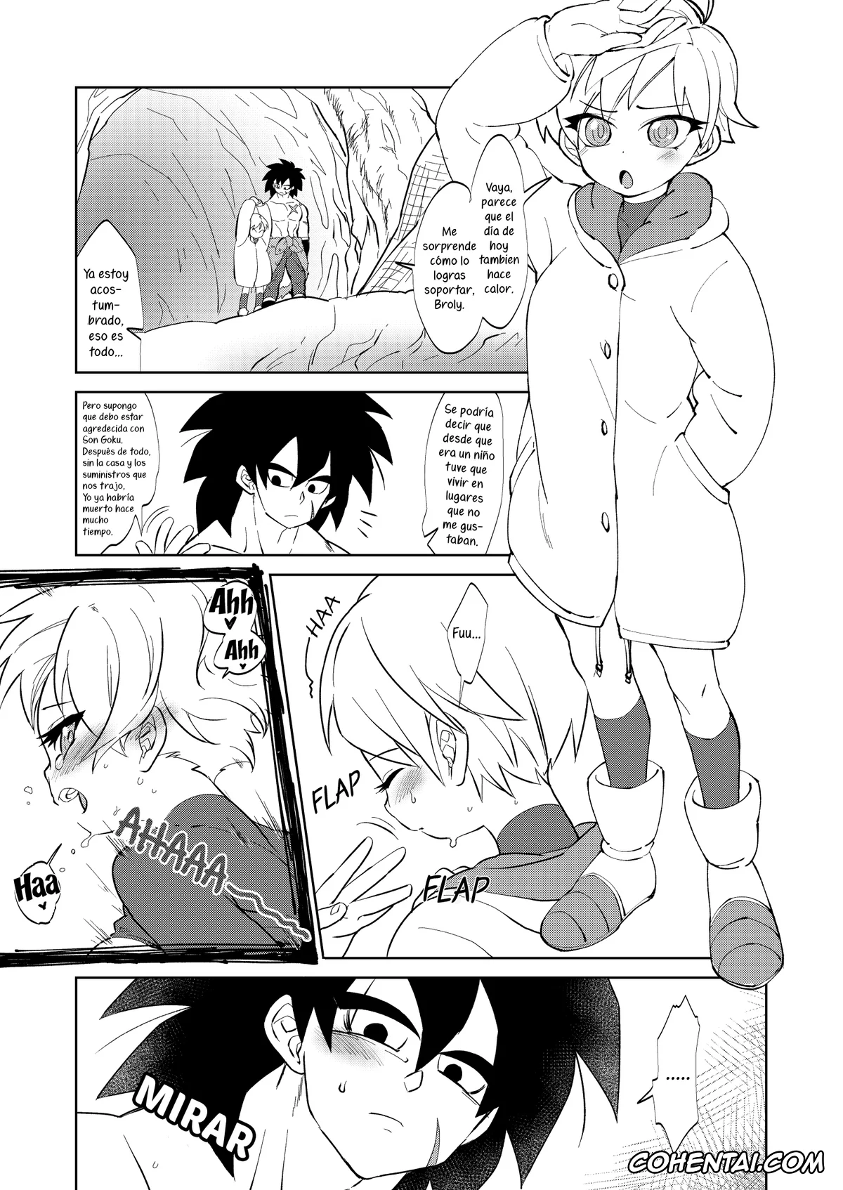 Dragon Ball Super hentai, Broly hentai, Cheelai hentai, Broly x Cheelai Omake (Dragon Ball Super), pagina 3