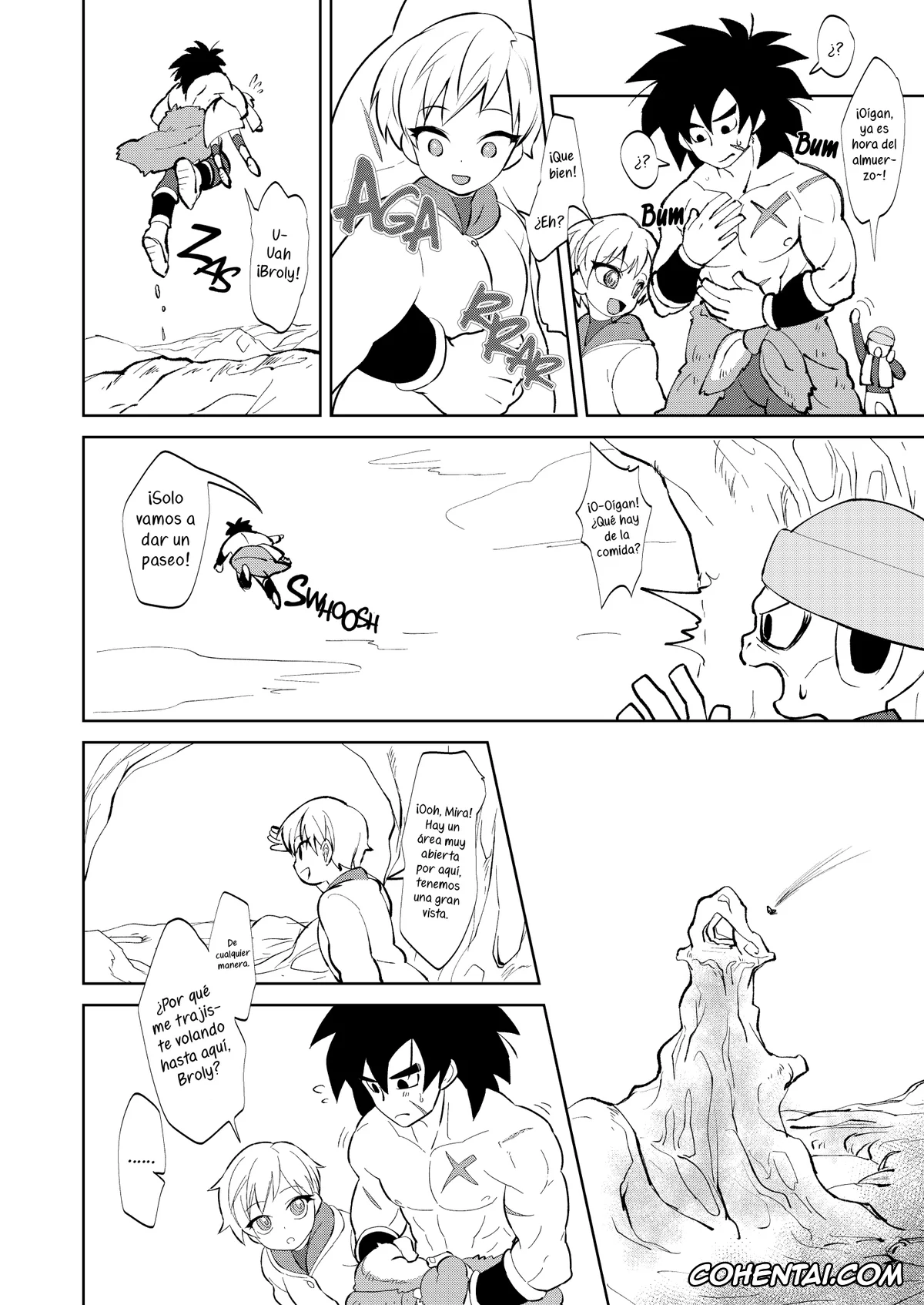 Dragon Ball Super xxx, Broly xxx, Cheelai xxx, Broly x Cheelai Omake (Dragon Ball Super), pagina 4