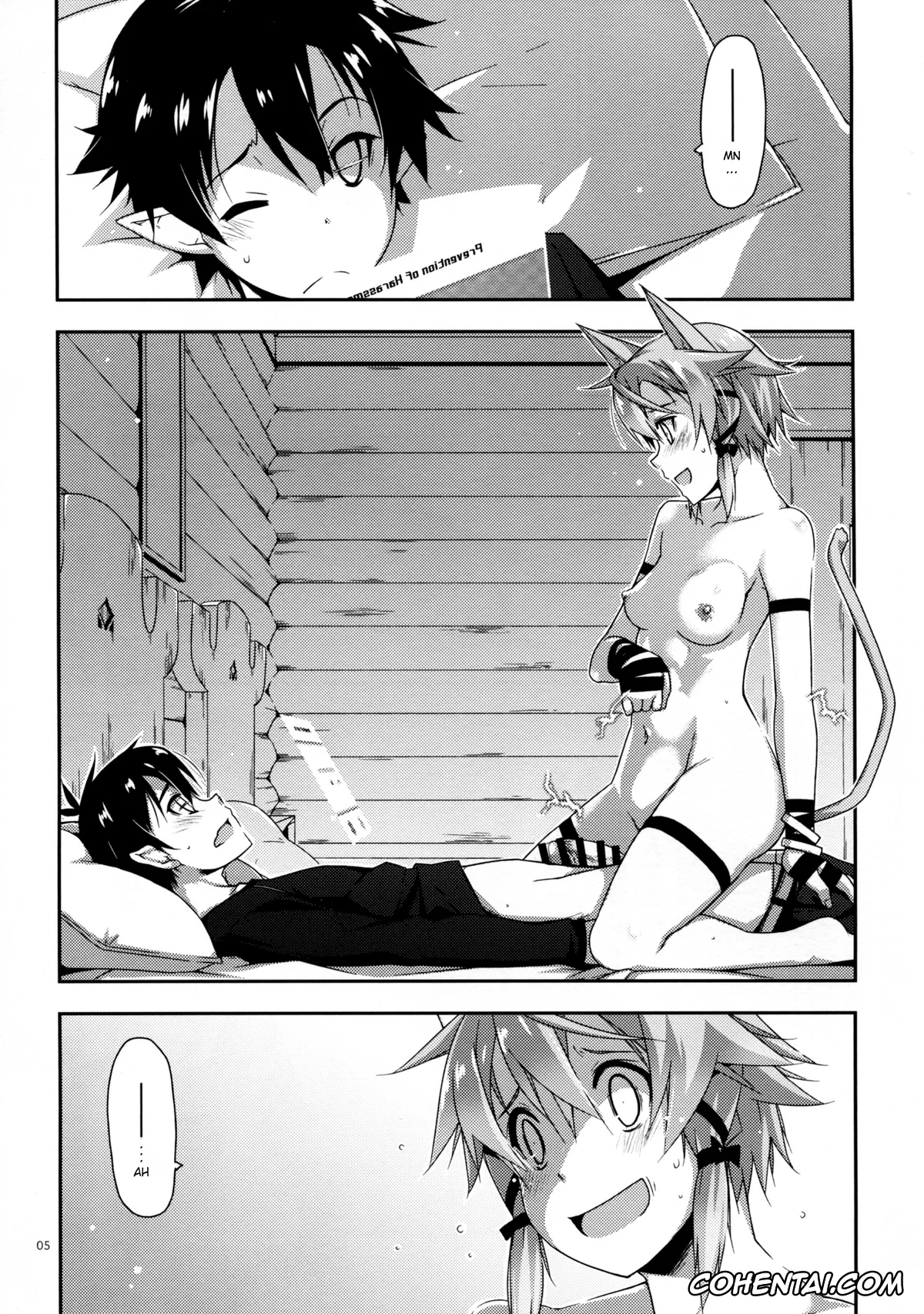 Sword Art Online porno, Kazuto Kirigaya | Kirito porno, Shino Asada | Sinon porno, Case closed. (Sword Art Online), pagina 5