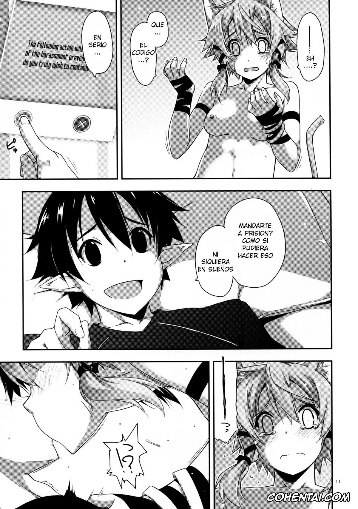 Sword Art Online porno, Kazuto Kirigaya | Kirito porno, Shino Asada | Sinon porno, Case closed. (Sword Art Online), pagina 11