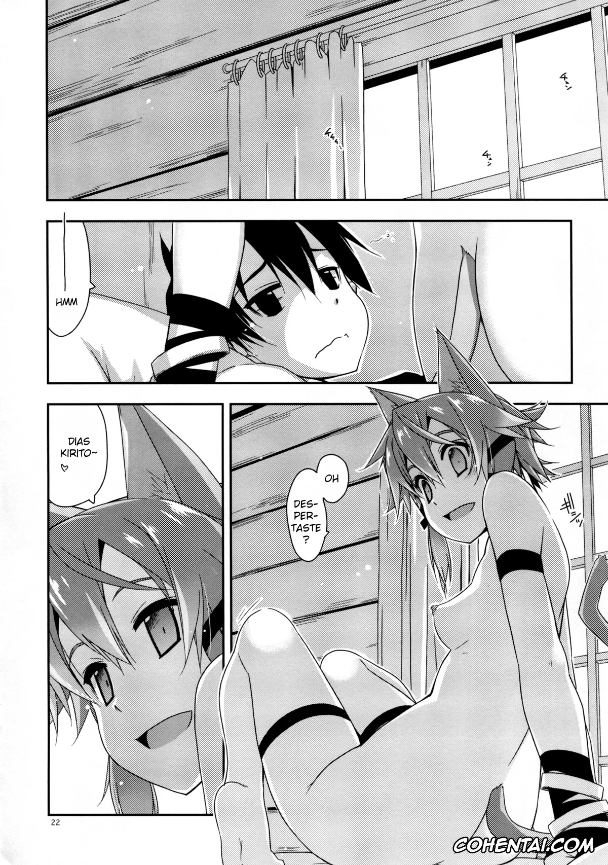 Sword Art Online xxx, Kazuto Kirigaya | Kirito xxx, Shino Asada | Sinon xxx, Case closed. (Sword Art Online), pagina 22
